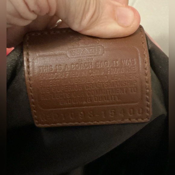 A Rare Vintage Coach Limited Edition Hamptons Brown Leather Large Handbag Bag - Picture 6 of 6